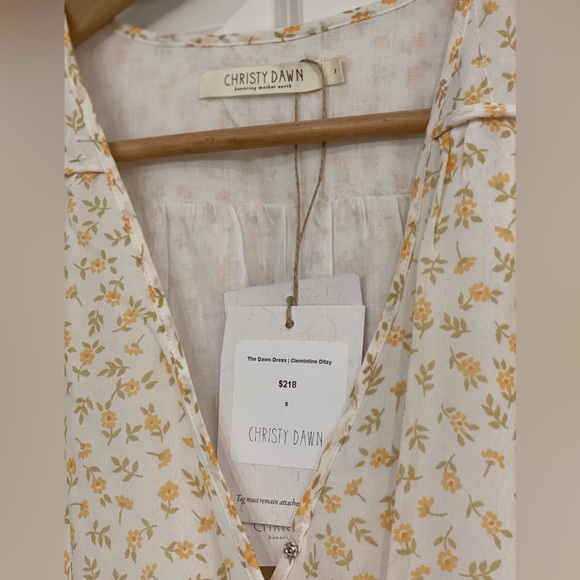 🚨 S O L D 🚨 NWT Christy Dawn Clementine Ditsy Dress small - Picture 9 of 17